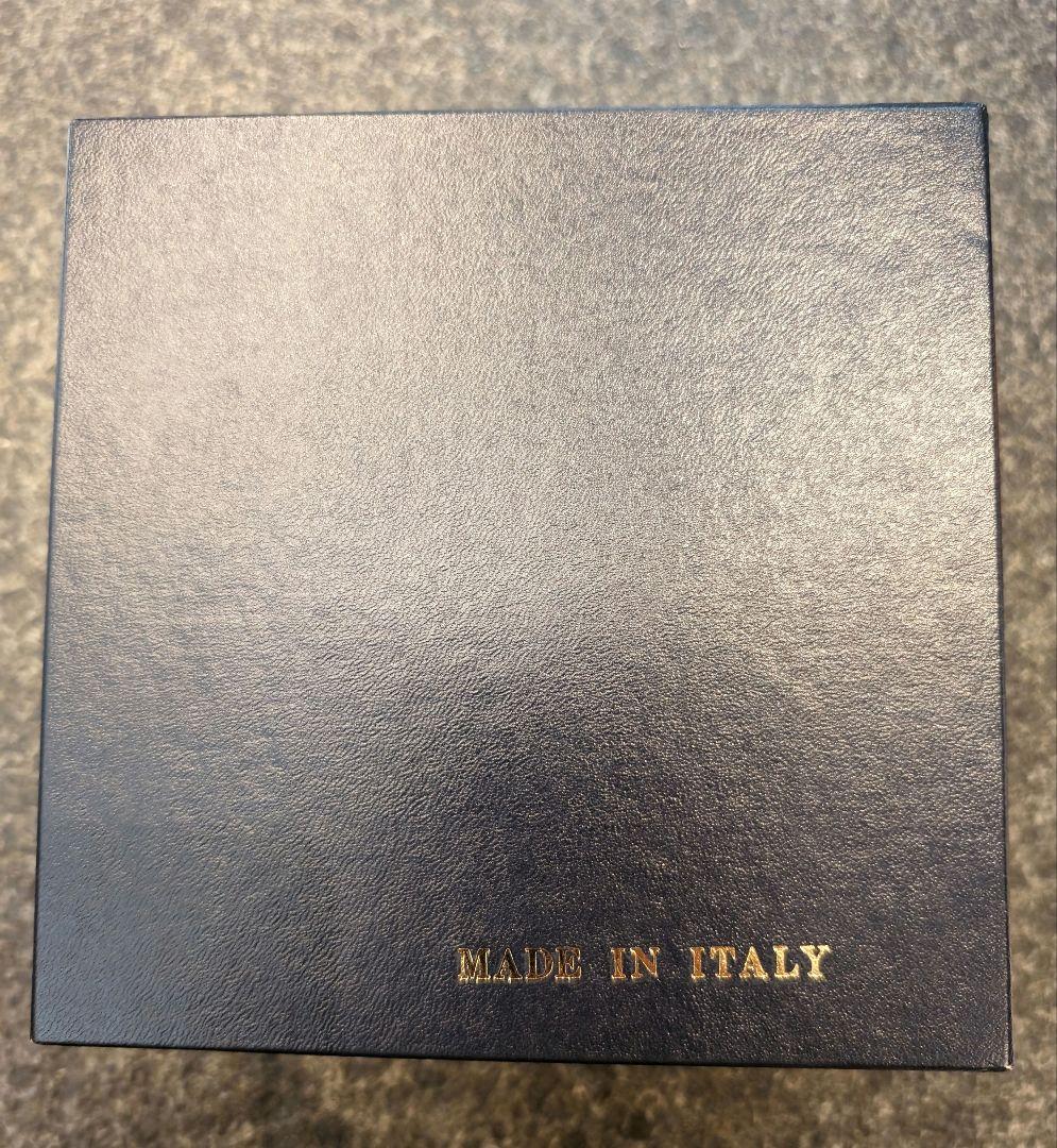 ムラーノガラス　シルバー　小物入れ　銀座WAKO