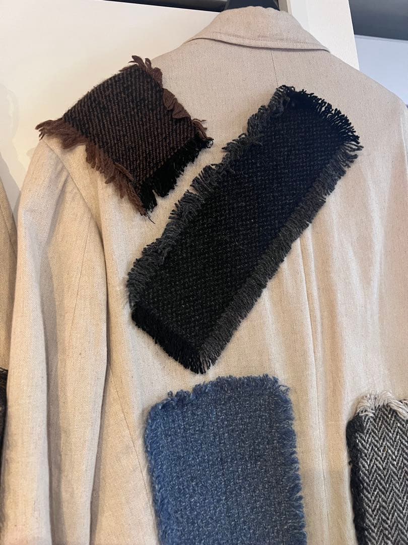 ヨウジヤマモト プールオム 23ss ラウールパッチワークセットアップ