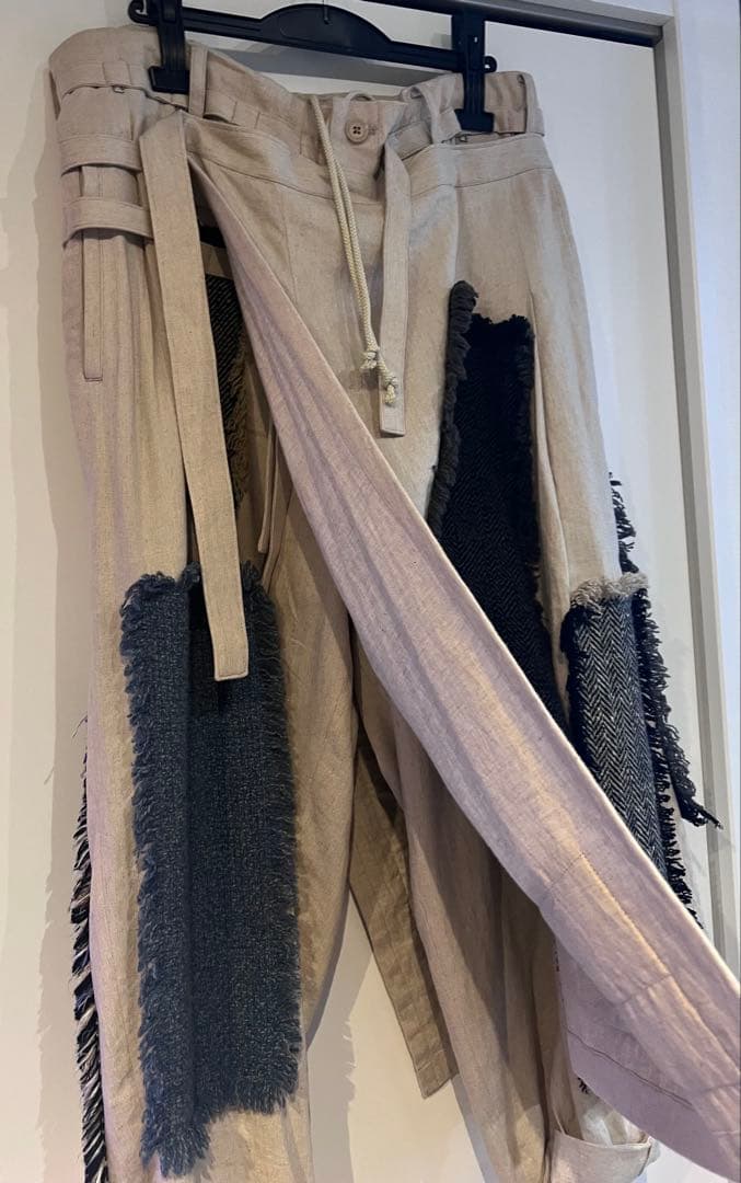 ヨウジヤマモト プールオム 23ss ラウールパッチワークセットアップ