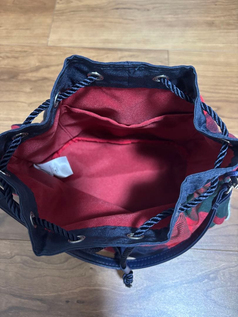 ファミリア　バケットバッグ　巾着型