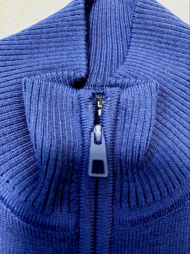 ★新品 J.LINDEBERG ゴルフセーター モックネック ハーフジップアップ