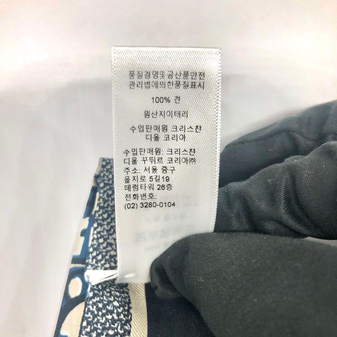 CHRISTIAN DIOR ミッツァ スカーフ オブリーク シルク100