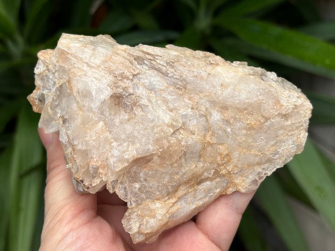 インド　ジャイナラ産水晶クラスター　422g ヒマラヤ水晶 透明度　照り艶