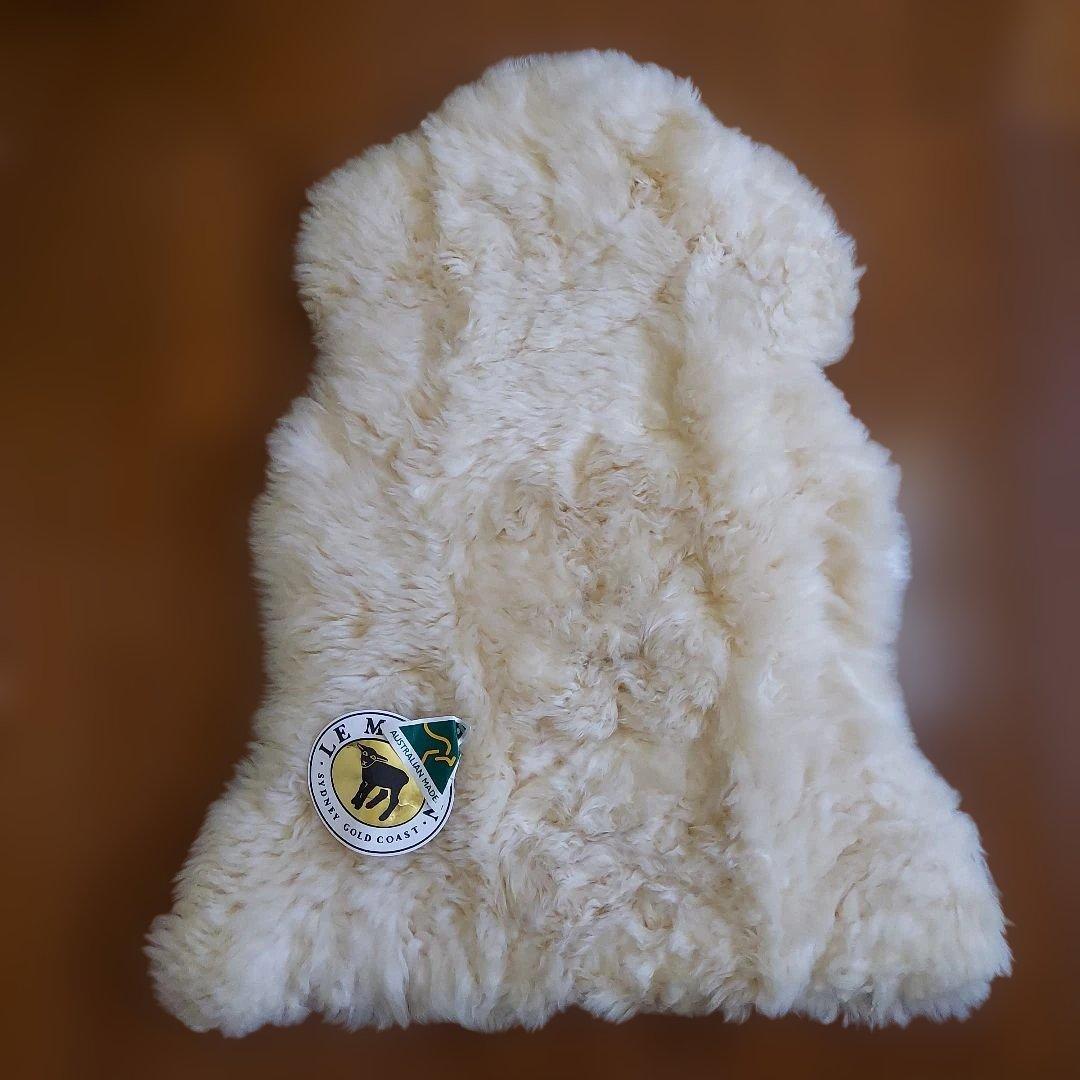 ムートンラグ　医療用仕様の高級品　天然本物