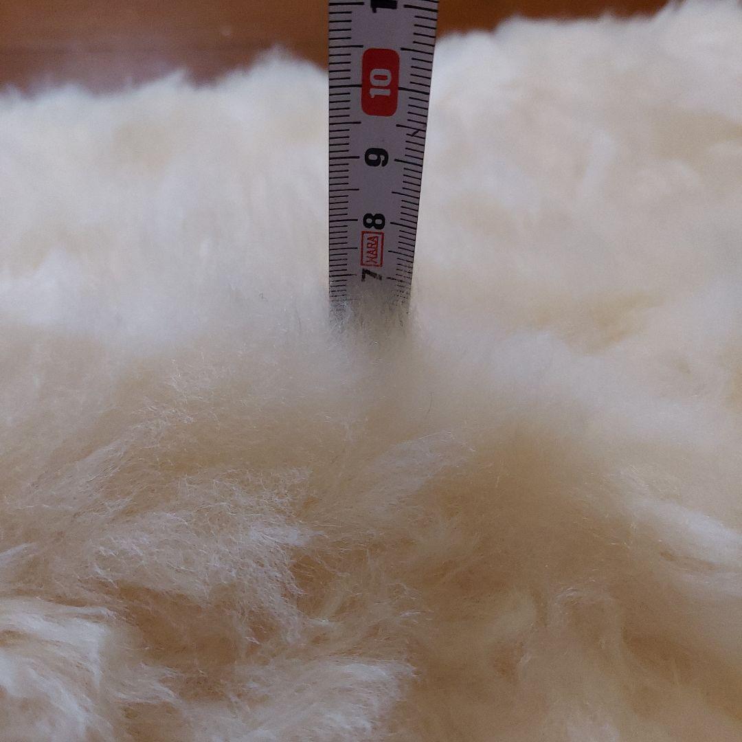 ムートンラグ　医療用仕様の高級品　天然本物