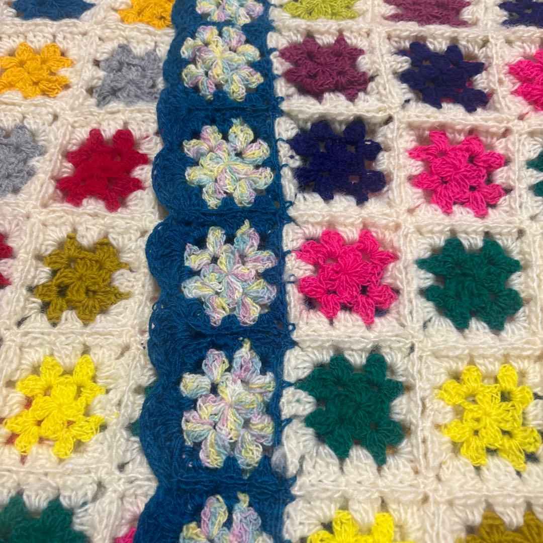 圧縮発送多色グラニースクエアベッドカバーハンドメイドレトロ