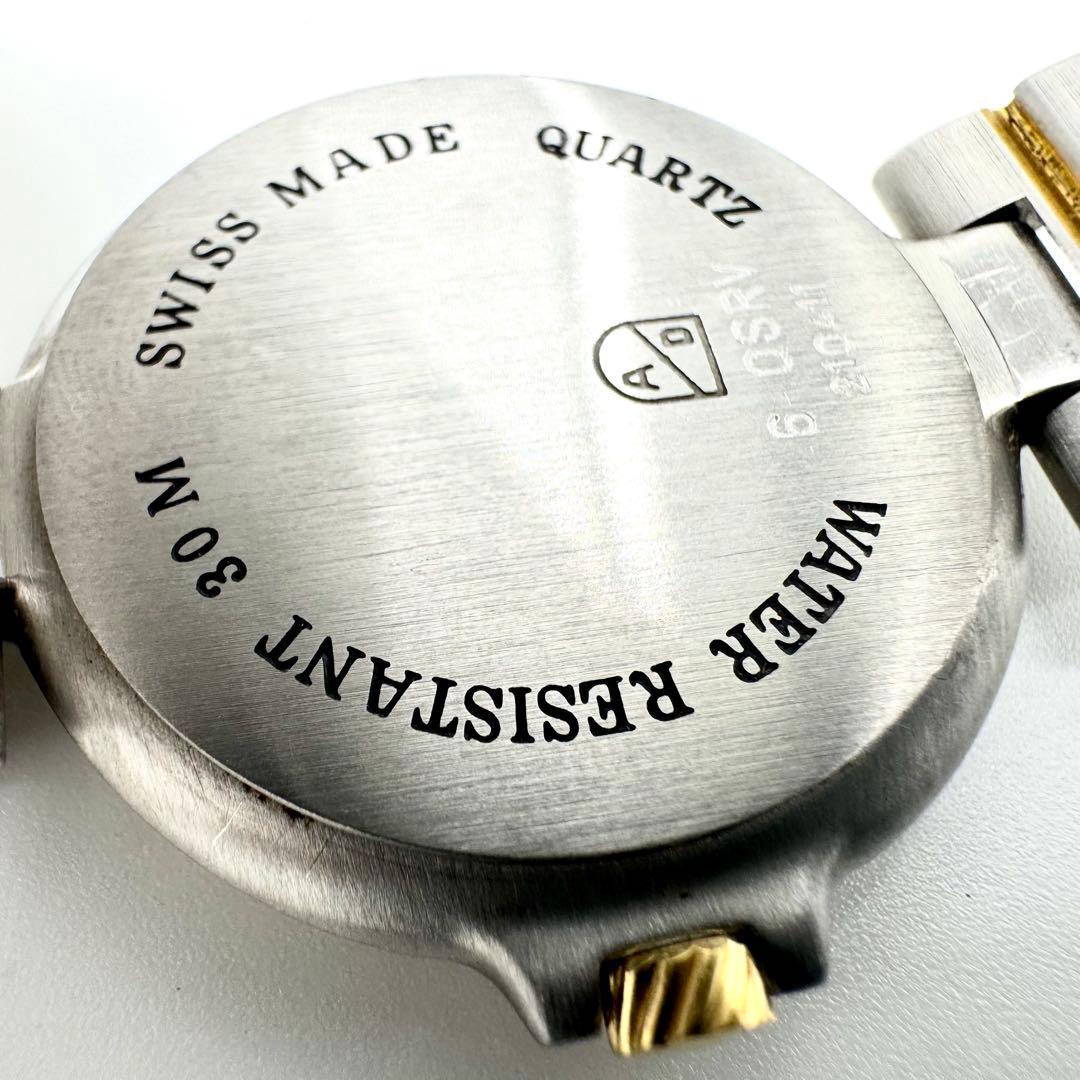 稼働/新品電池◎ダンヒル　ミレニアム　腕時計　12Pダイヤ　クォーツ　メンズ