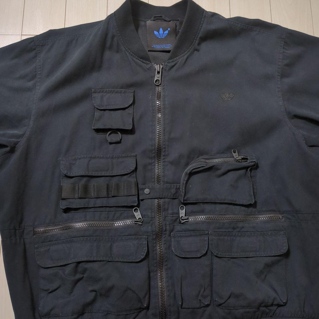 【稀少サイズ4XO】アディダス オリジナルス ブルー・バージョン ジャケット