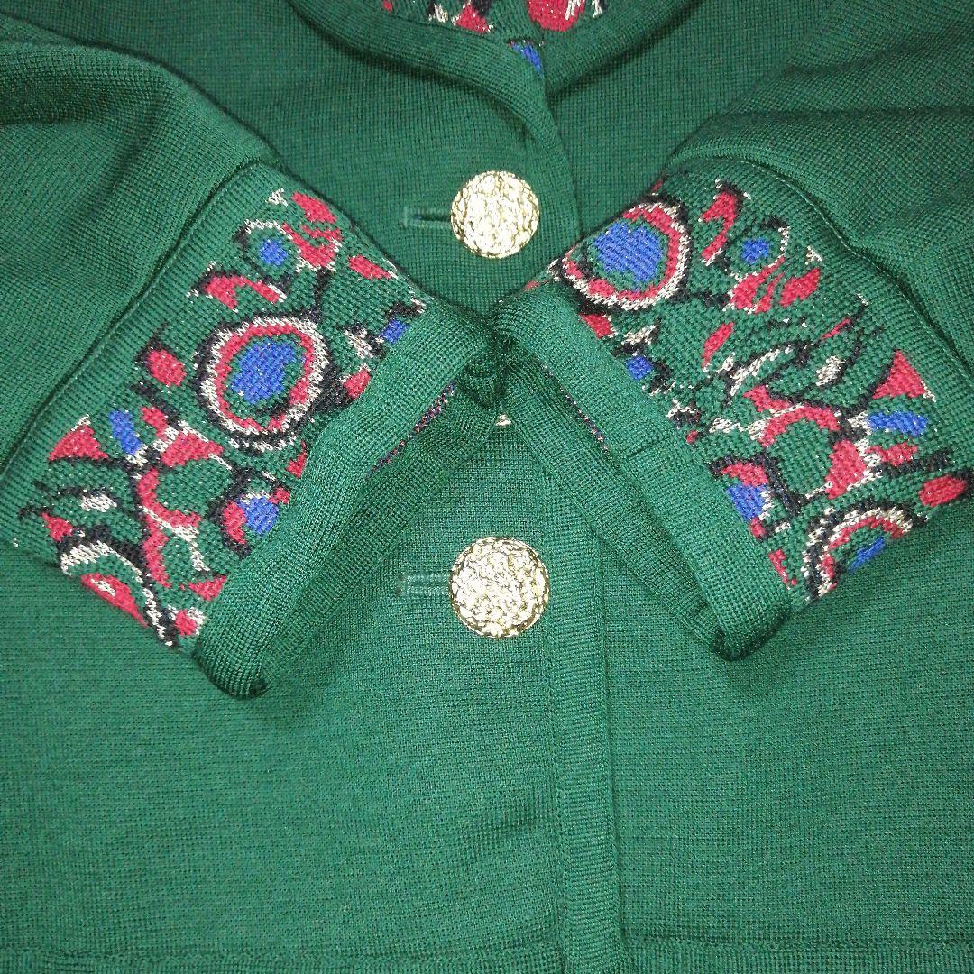 合馬公式アカウント2様　イヴサンローラン セットアップ グリーン　M ジャケット