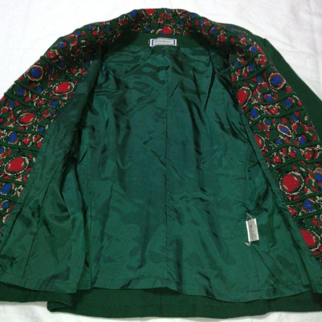 合馬公式アカウント2様　イヴサンローラン セットアップ グリーン　M ジャケット