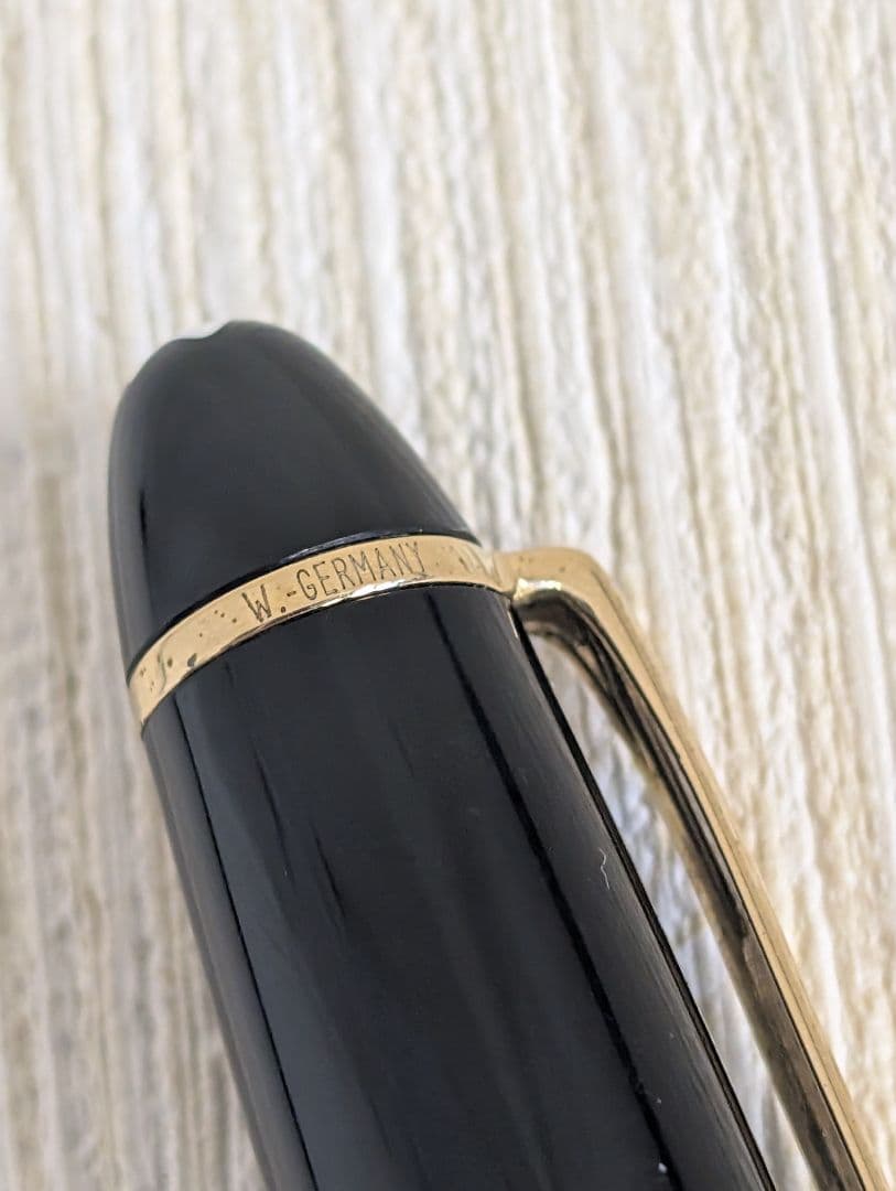 Montblanc 万年筆 マイスターシュテュック146 黒 14K