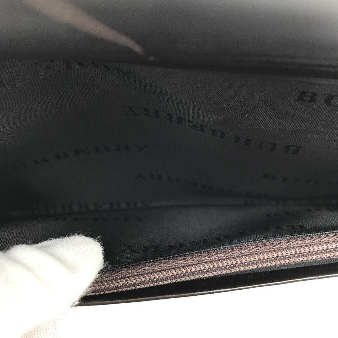 【未使用品】BURBERRY バーバリー ノバチェック 二つ折り 長財布