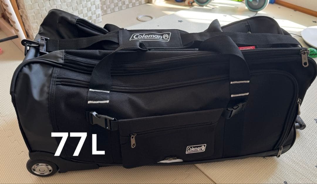 コールマン 77L キャリー 14-10 ブラック