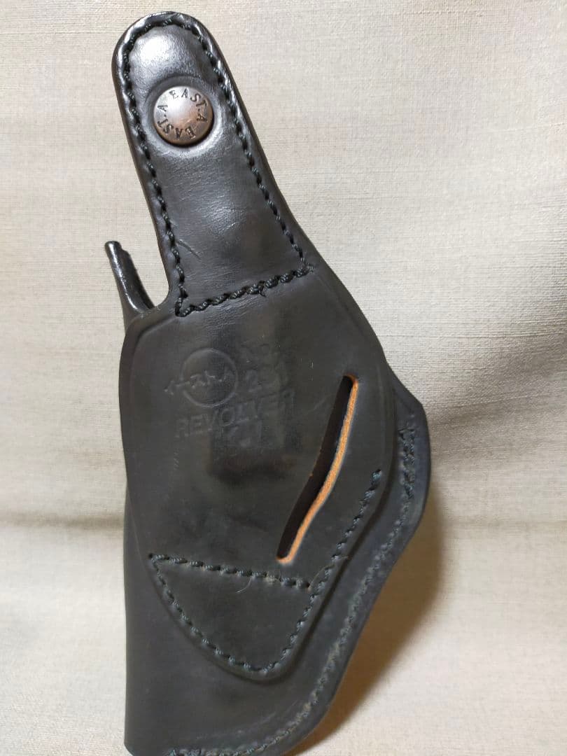 コクサイ S＆W M10 24k モデルガン 木製グリップ＋レザーホルスター