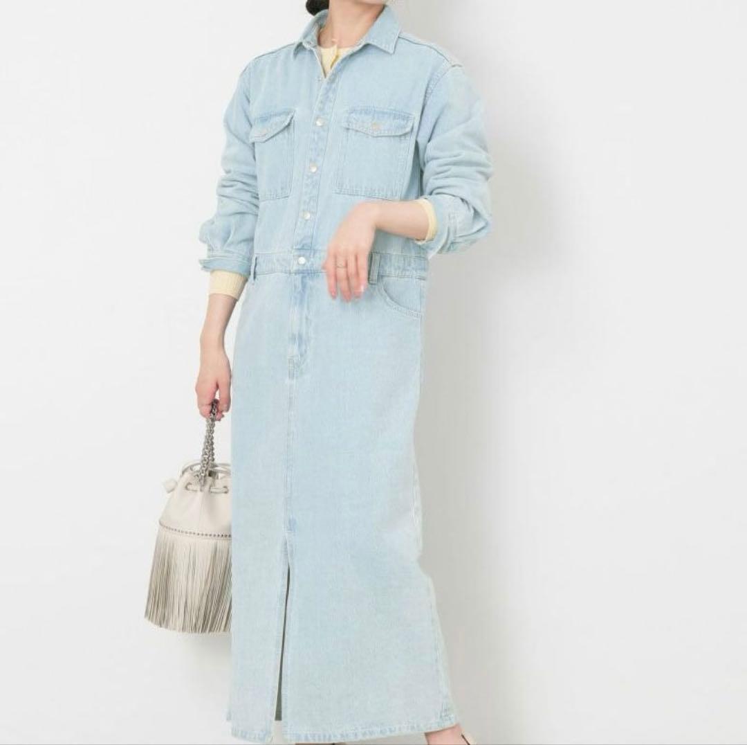 【新品タグ付き完売品】MICA&DEAL デニム　ワンピース
