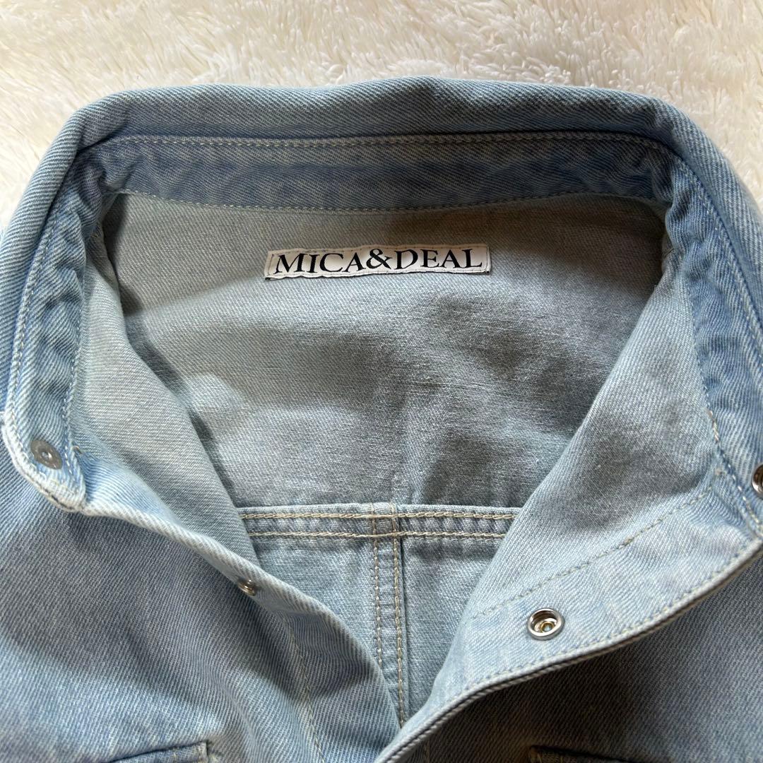 【新品タグ付き完売品】MICA&DEAL デニム　ワンピース