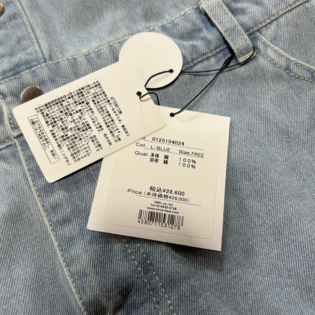 【新品タグ付き完売品】MICA&DEAL デニム　ワンピース