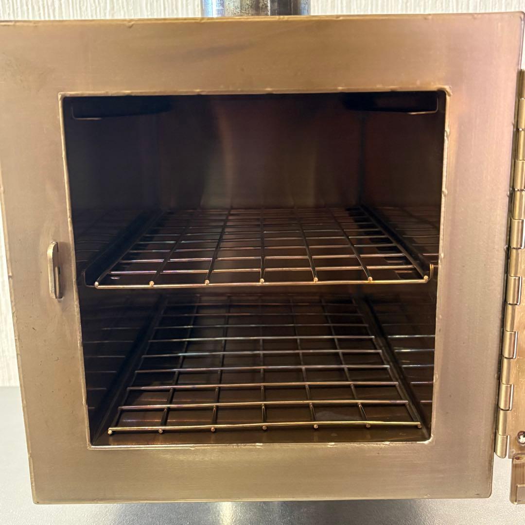 ウィンナーウェルMサイズ（63㎜）薪ストーブ専用パイプオーブン、三重煙突