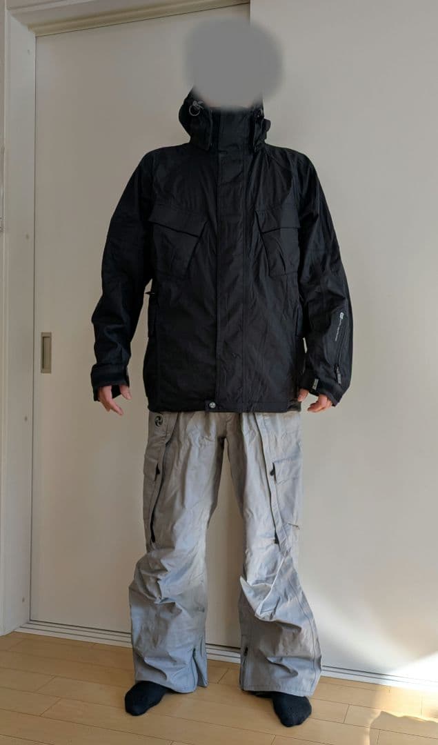 BURTON RONIN スノーボードウェア上下セット ベルトオマケ付き