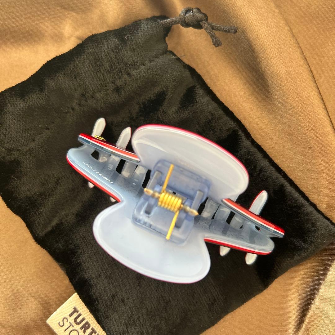 ザヘアバートウキョウ ヘアジョークリップMサイズ　ワインレッド