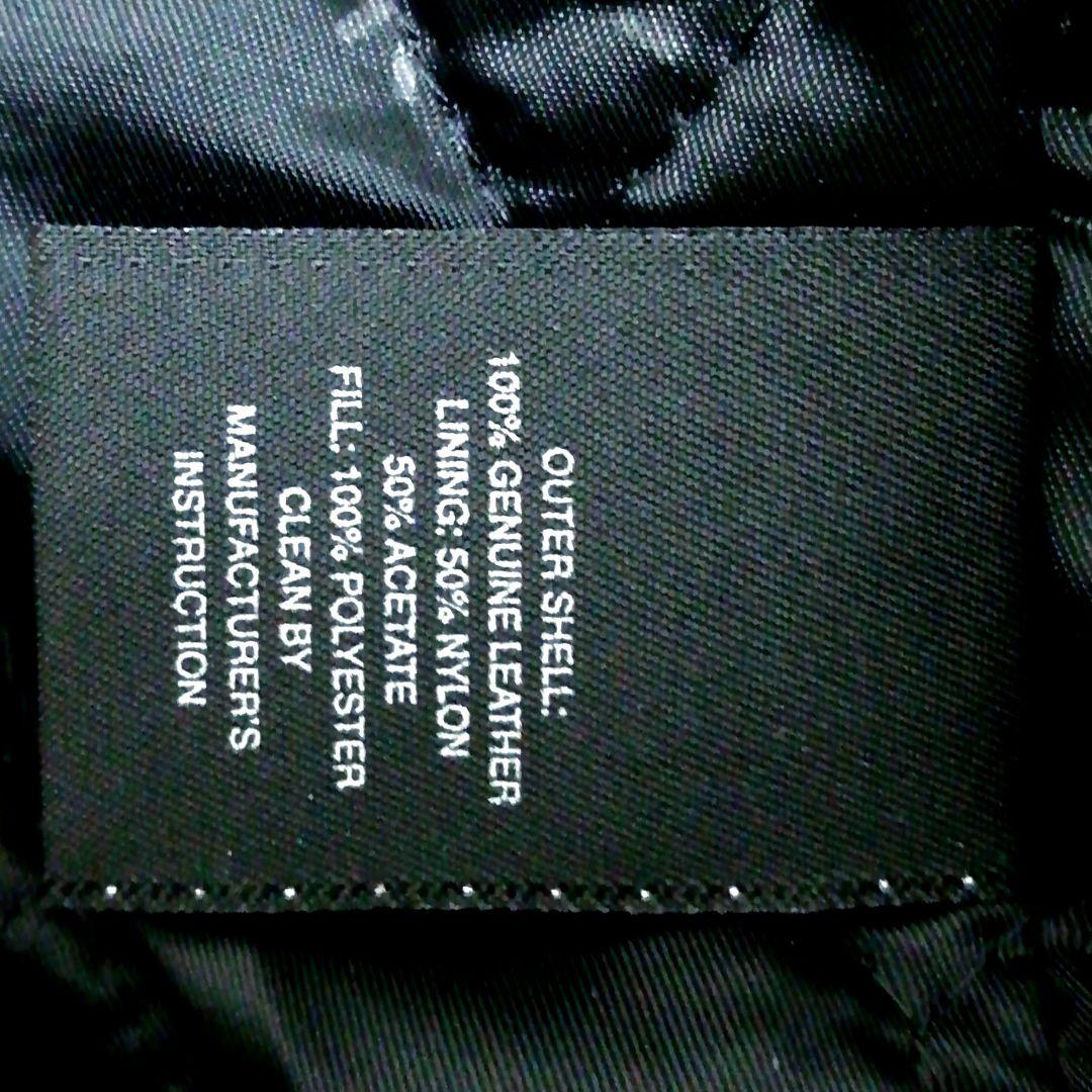 AVIREX アヴィレックス レザーシングルライダースジャケット(M)