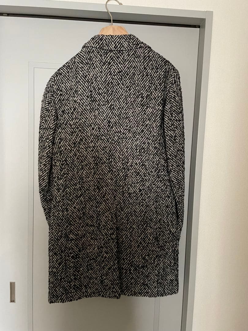 L.B.M. 1911 ルビアム　コート ヘリンボーン　膝上丈　48