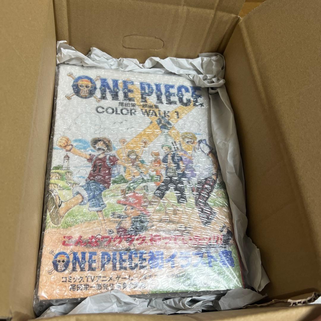 特典完備品ONE PIECE 尾田栄一郎 画集　COLOR WALK