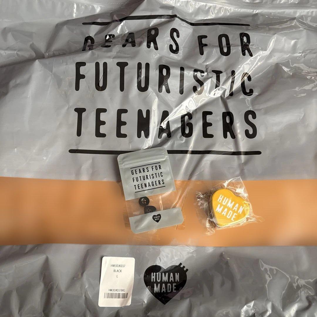 豆*屋様 HUMAN MADE ブラック ジャンパー