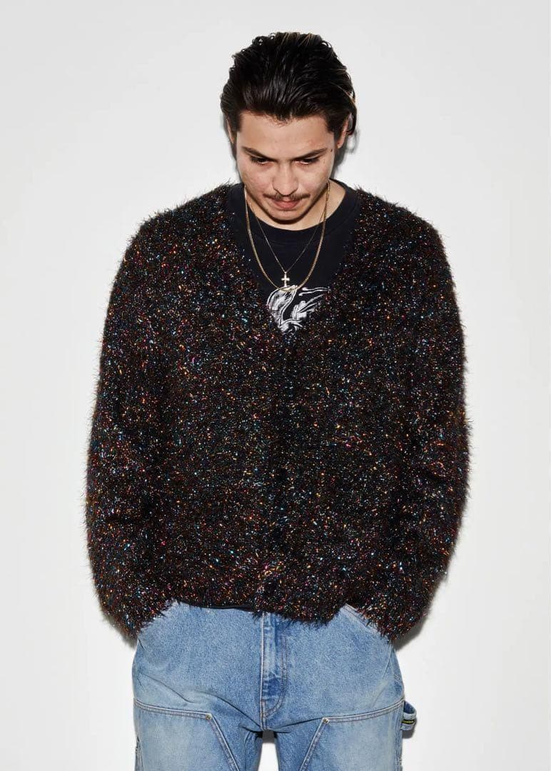 Supreme Sparkle Cardigan スパークルカーディガン　マルチ