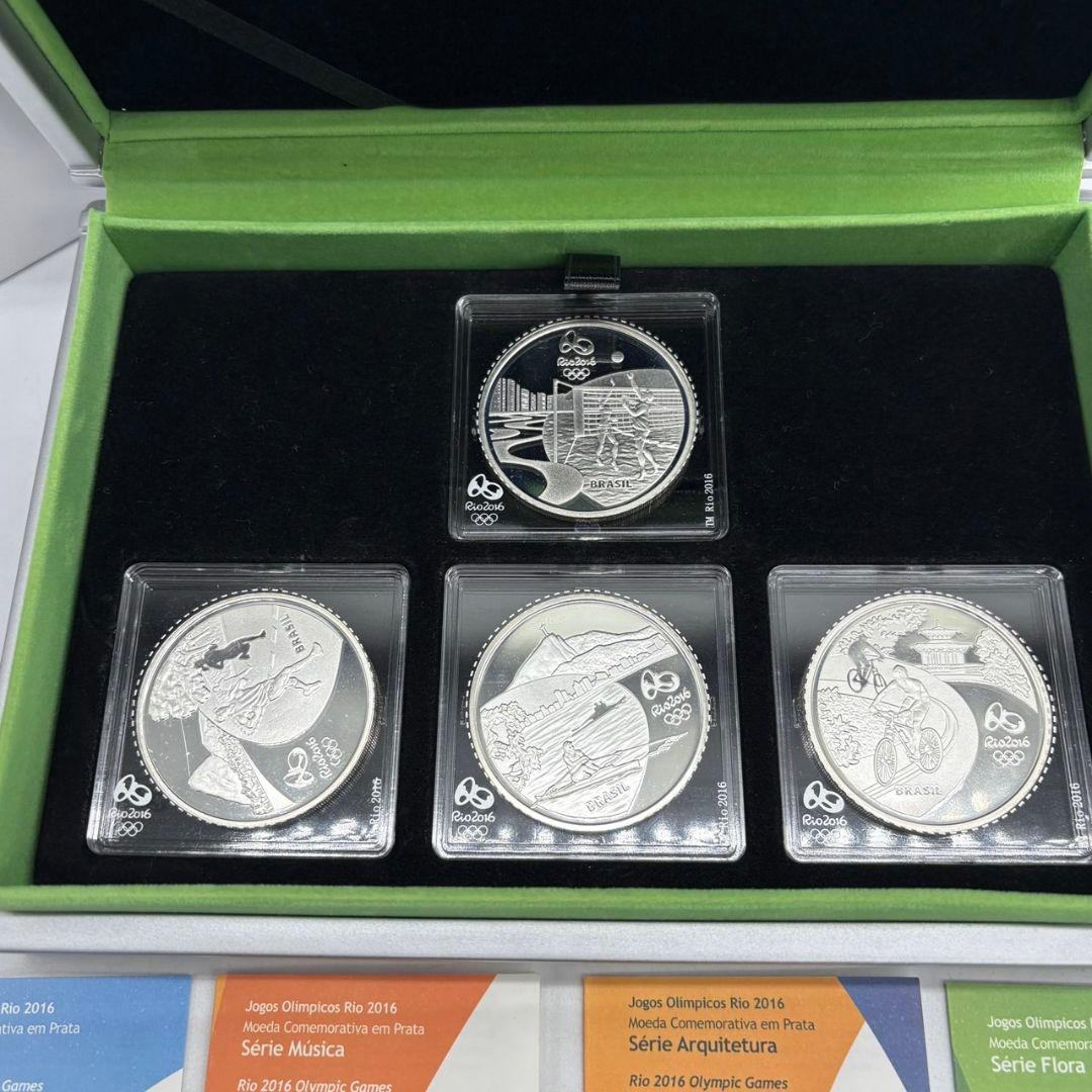 Rio Olympic 2016 銀貨 記念4種 リオ オリンピック