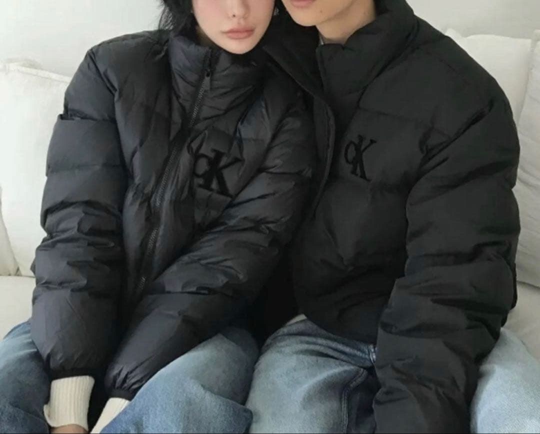   ブラックダウンジャケット 正規品 新品未使用 S(M)