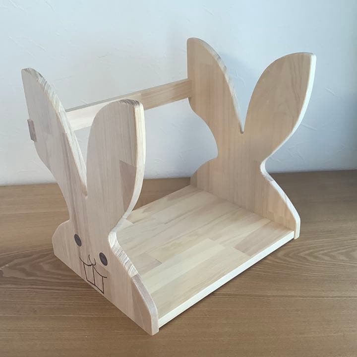 ハンドメイド パイン集成材 ブックスタンド