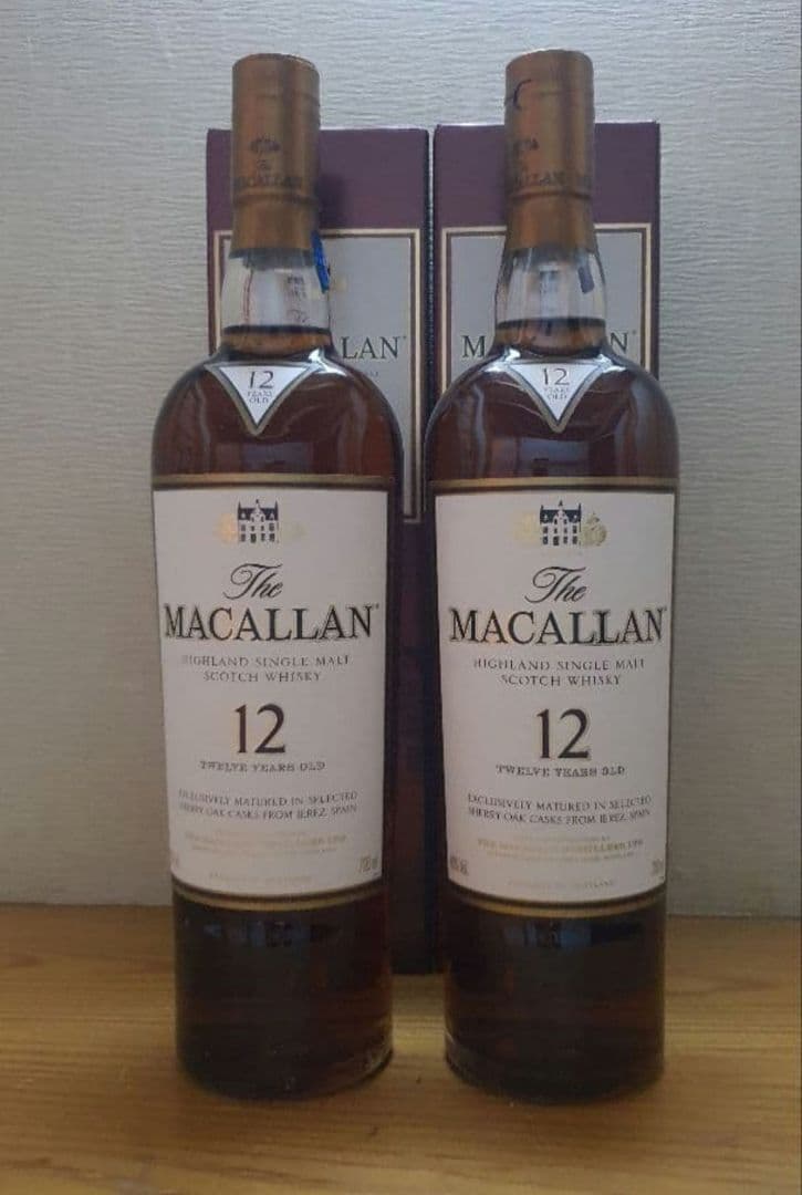 旧マッカラン 12年 700ml 2本セット