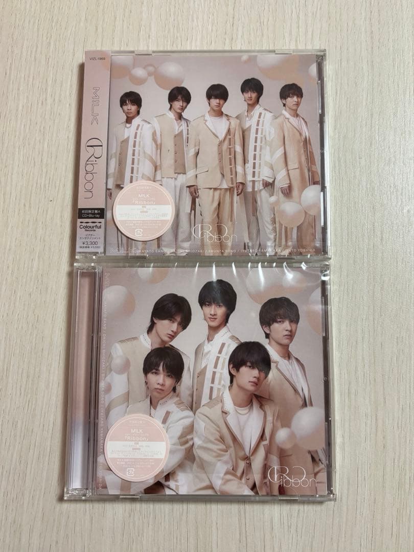M!LK Ribbon CD + Blu-Ray 【初回限定盤 A B】