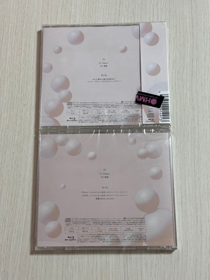 M!LK Ribbon CD + Blu-Ray 【初回限定盤 A B】