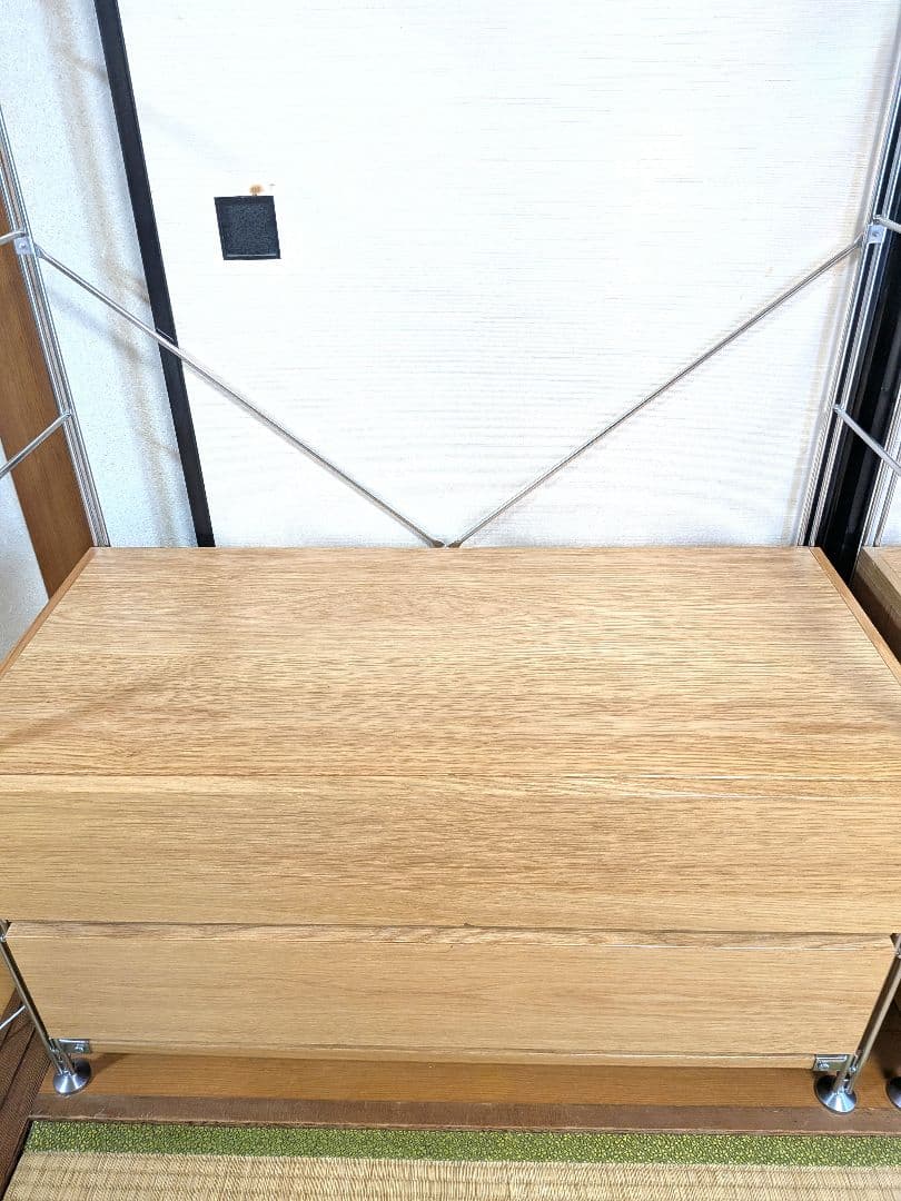 無印良品 ステンレスユニットシェルフ ワードローブ 棚 ラック 収納棚