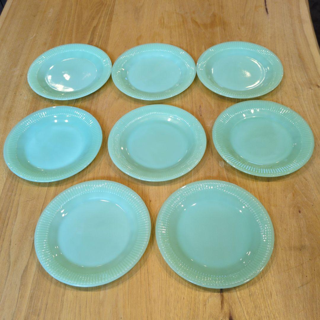 Fire-King 中皿 8枚セット