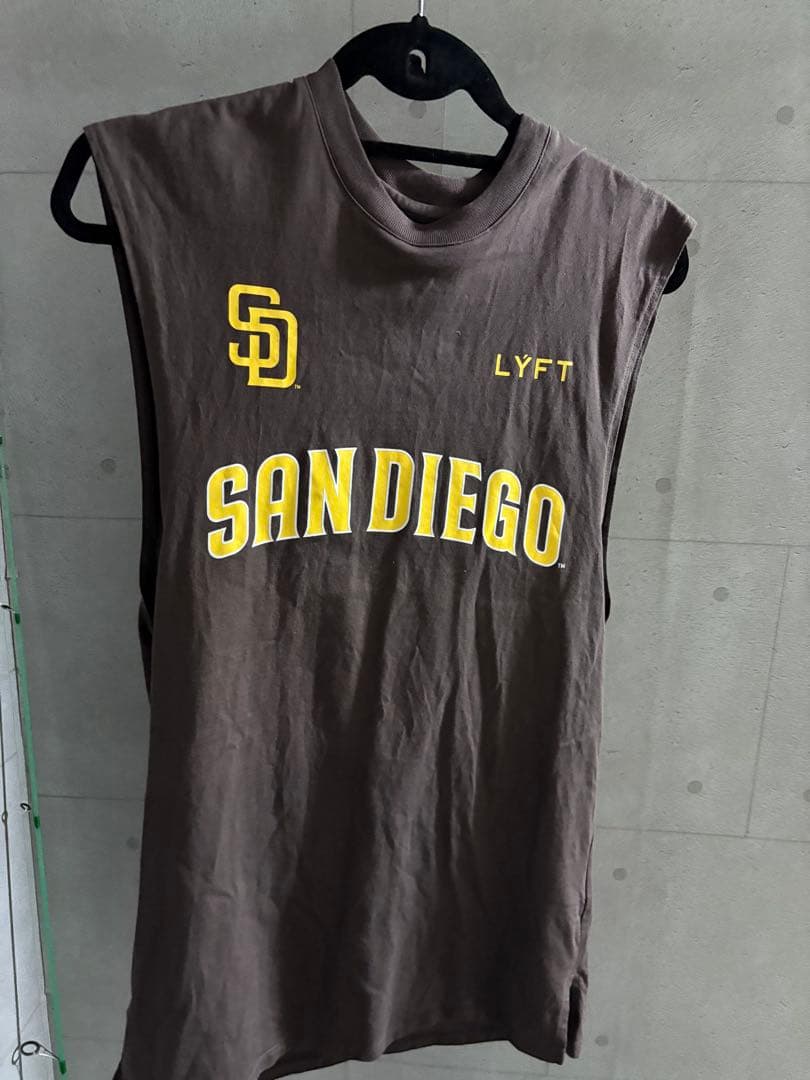 【Rさん専用】 LYFT SAN DIEGO タンクトップ S ブラウン