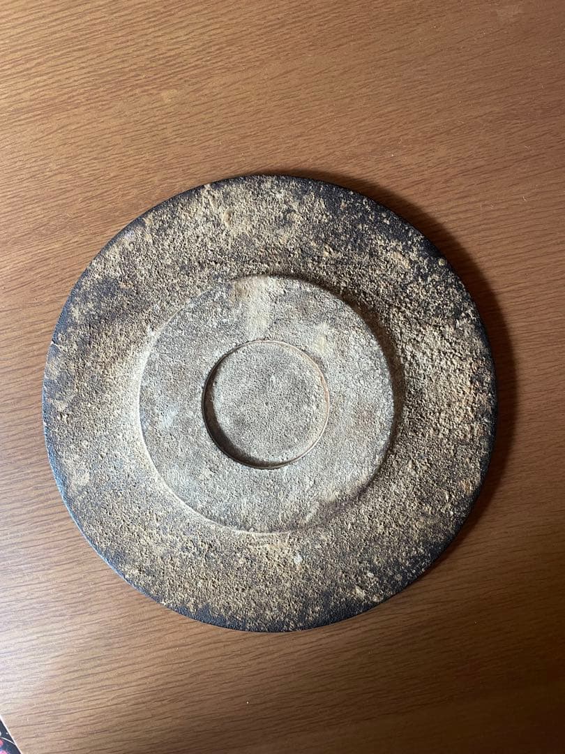 督田昌巳 皿／陶芸作品／美品／手仕事のうつわ／益子焼系 作家もの