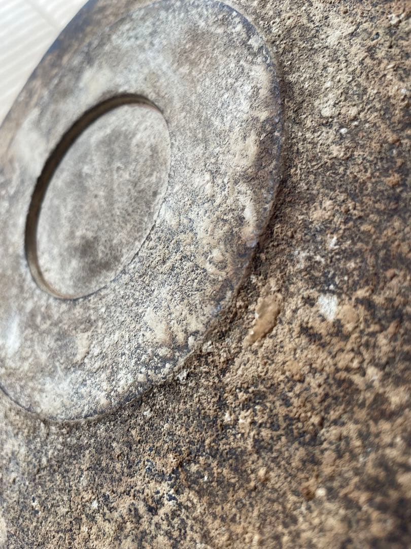 督田昌巳 皿／陶芸作品／美品／手仕事のうつわ／益子焼系 作家もの