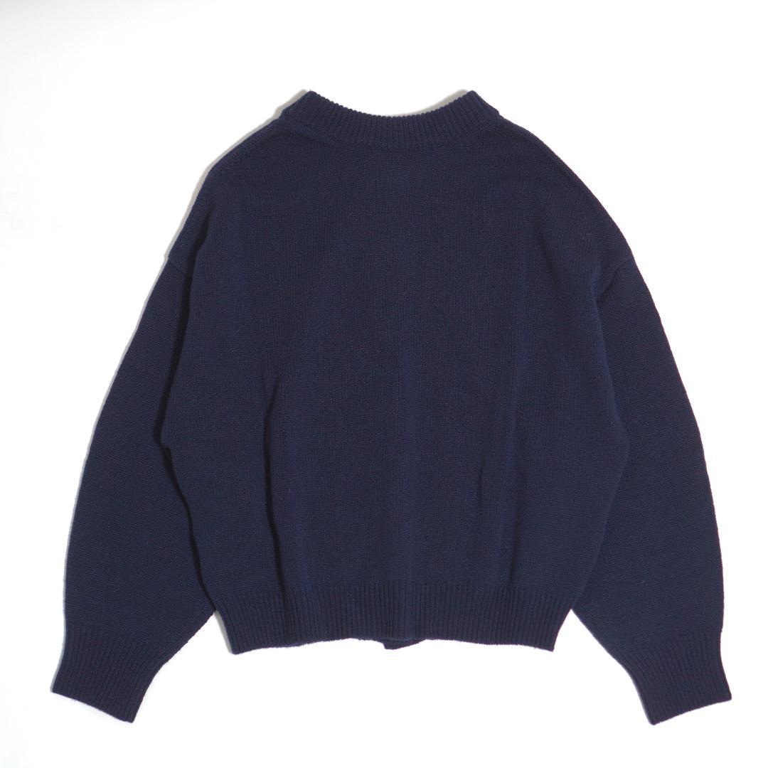 FRAMeWORK 2WAY金ボタンカーディガン ネイビー フレームワーク