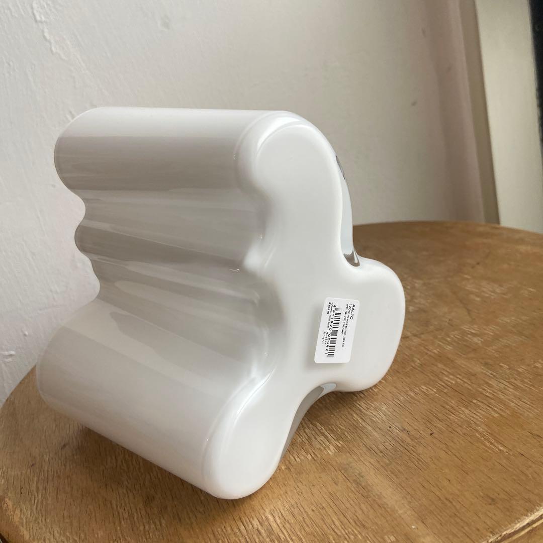 アルヴァ・アアルト コレクション ベース 120mm ホワイト　scope 花瓶