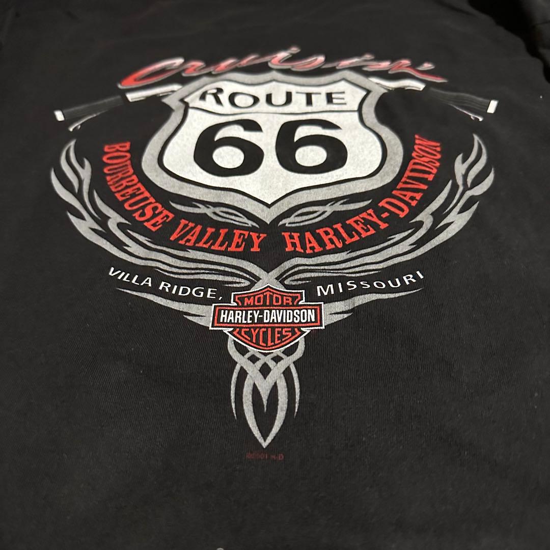Travis 着用 Harley-Davidson スパイダーウェブ Tシャツ