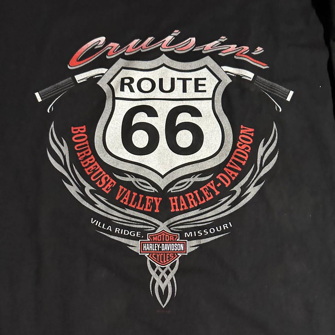 Travis 着用 Harley-Davidson スパイダーウェブ Tシャツ