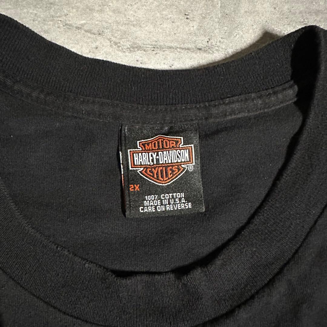 Travis 着用 Harley-Davidson スパイダーウェブ Tシャツ