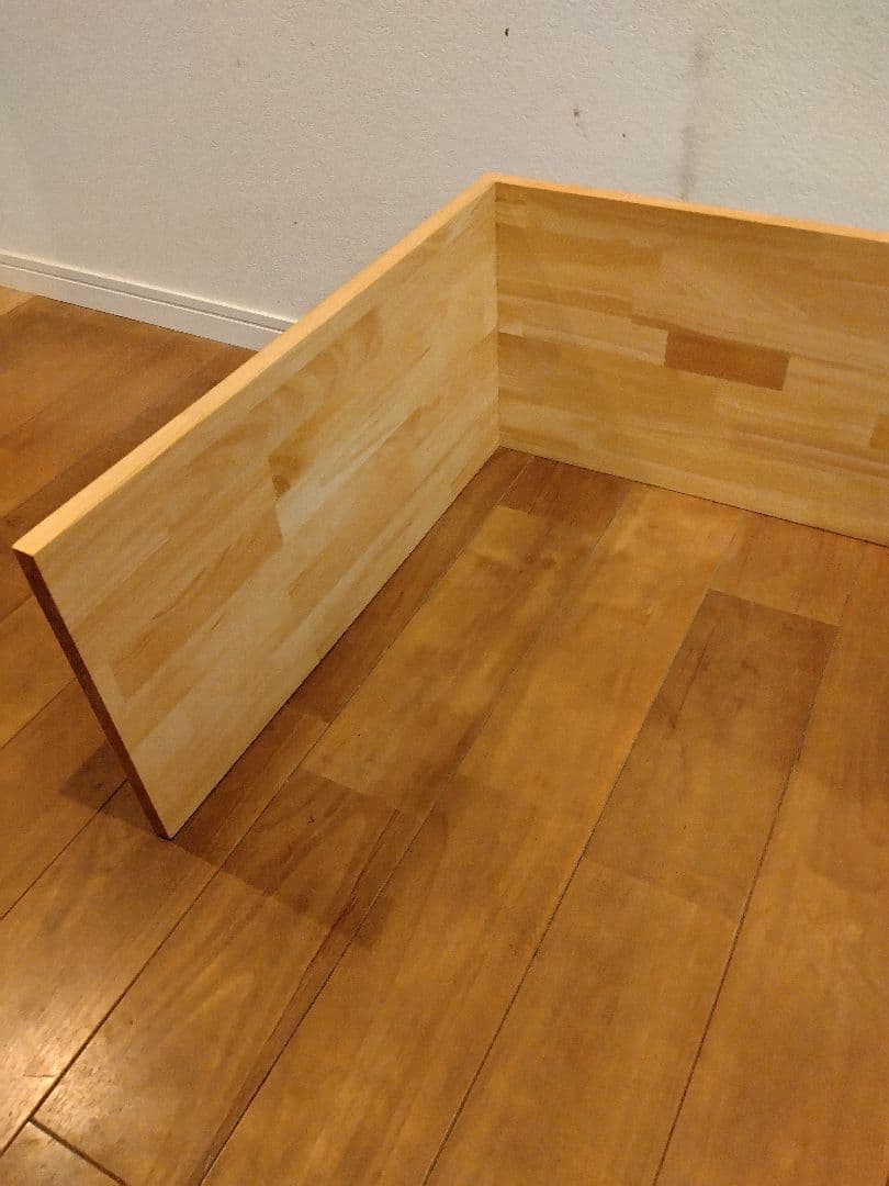 木製　ハンドメイド　オーダー　コの字　サイドテーブル　テレビ台　水槽台