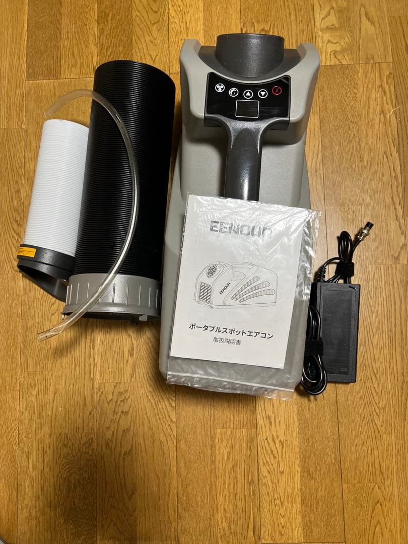 EENOUT ポータブルエアコンQN650車中泊、キャンプ