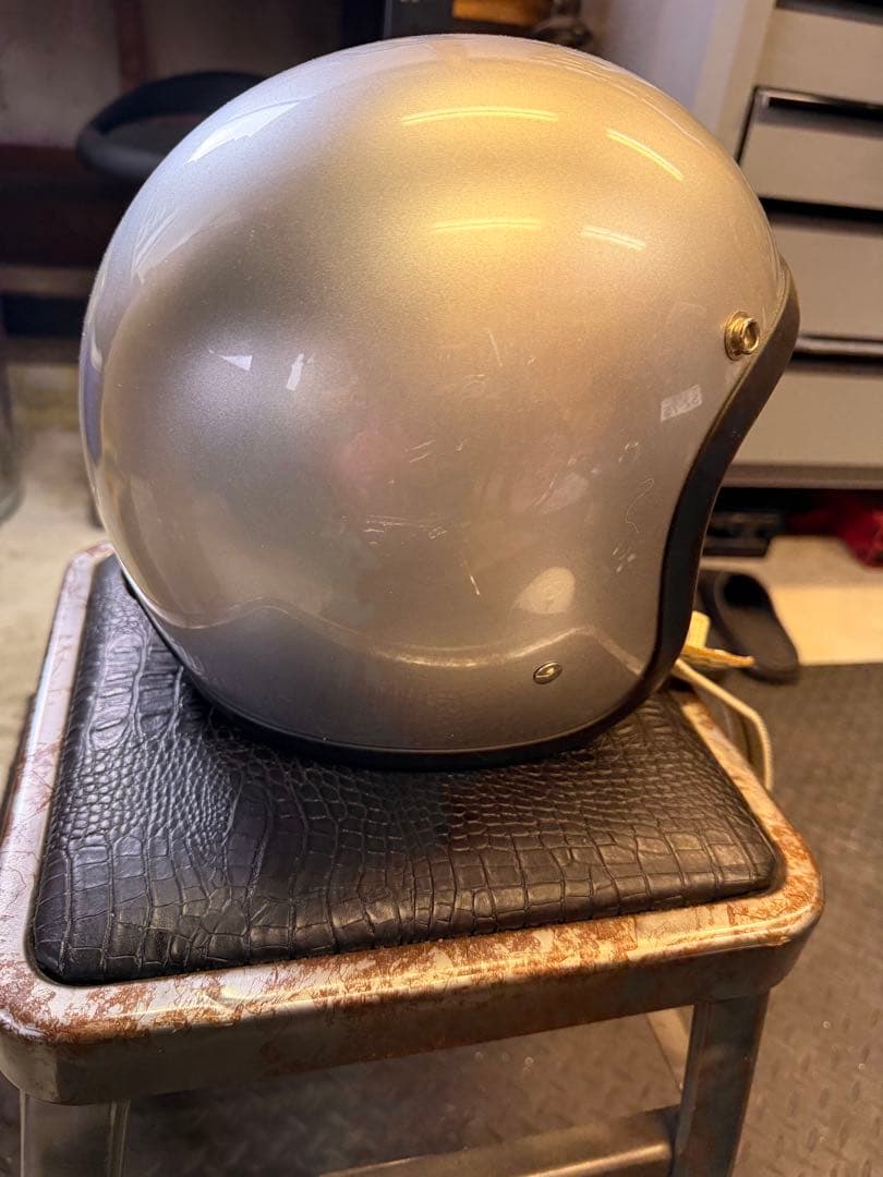 TT&CO ヘルメット 500TX S/M オプションストラップ シルバー