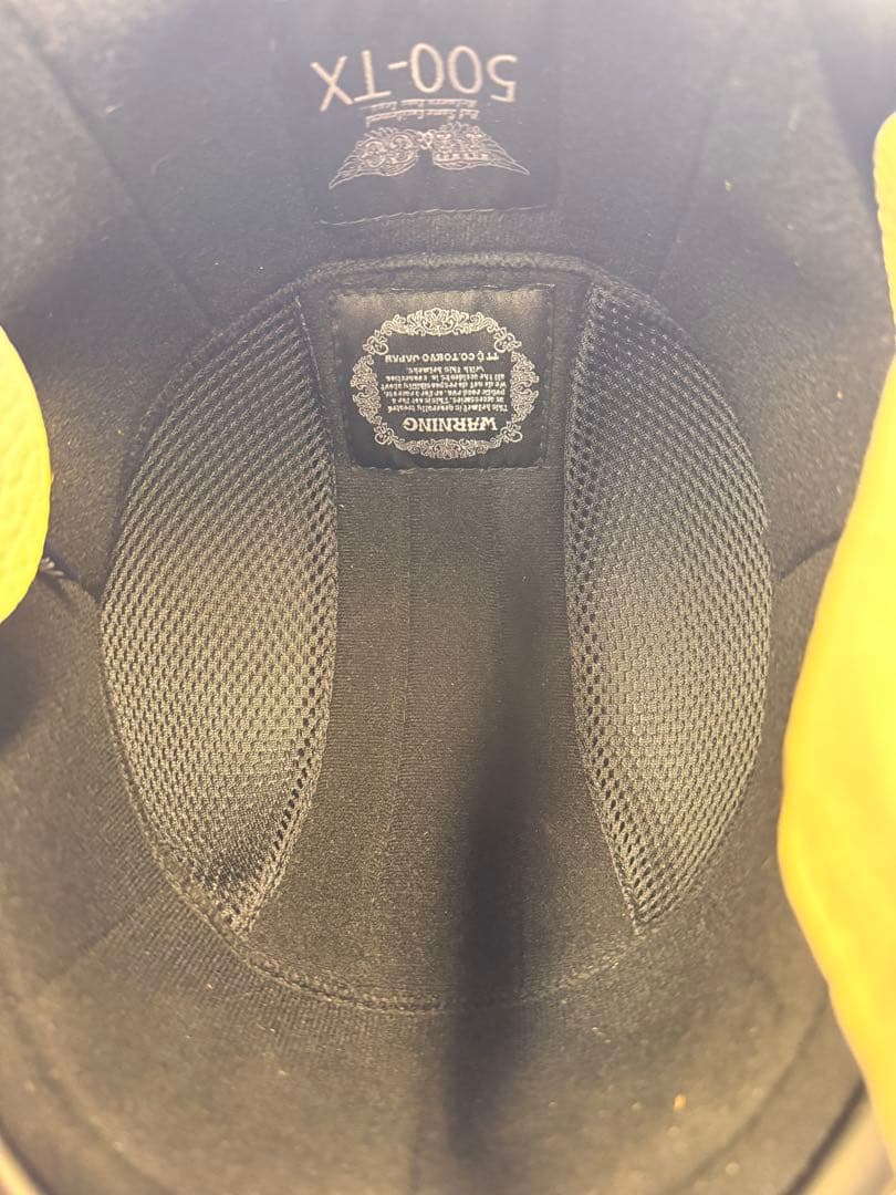 TT&CO ヘルメット 500TX S/M オプションストラップ シルバー