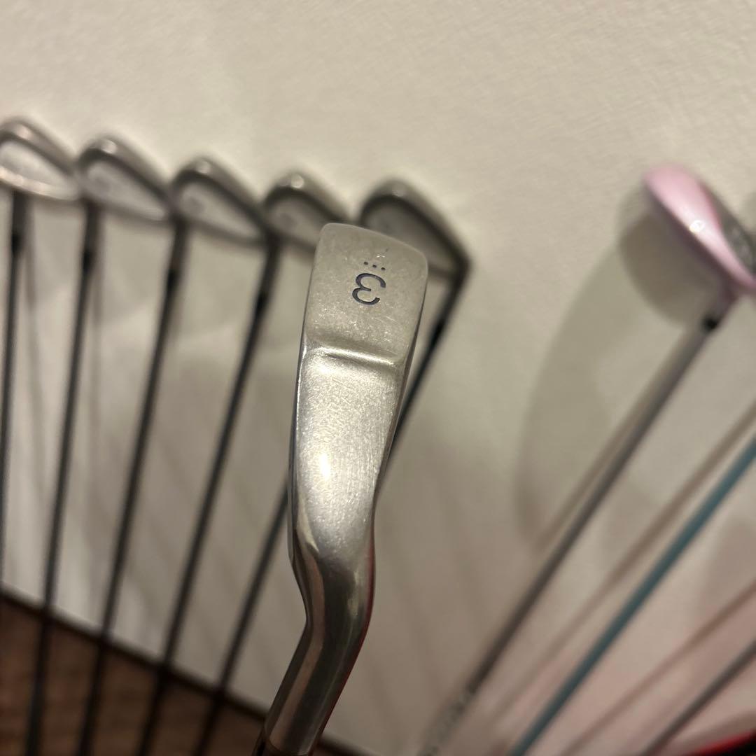 プロギア他　レディース　14本　右利き　ゴルフセット